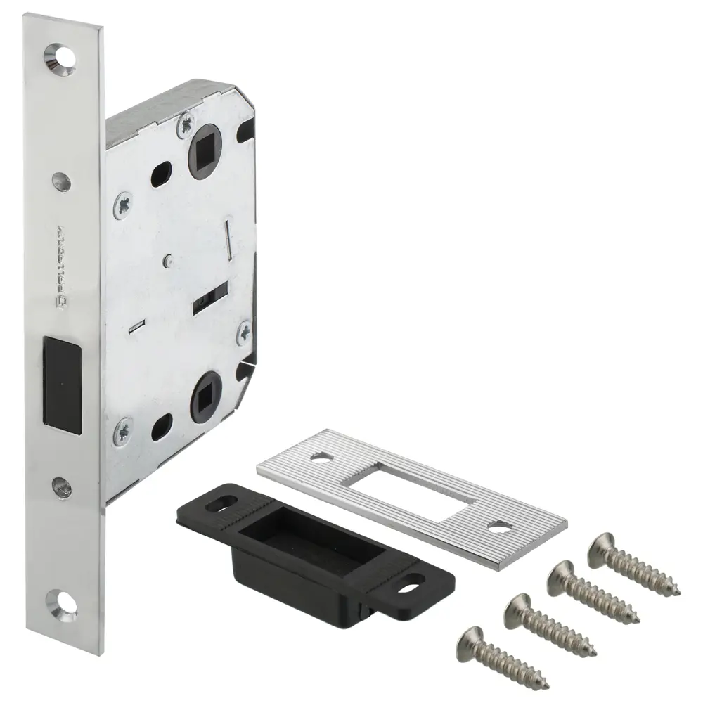 Защелка под фиксатор Palladium 170-M, 165x74x20 мм, сталь/ЦАМ, цвет глянцевый хром STLM-2027322