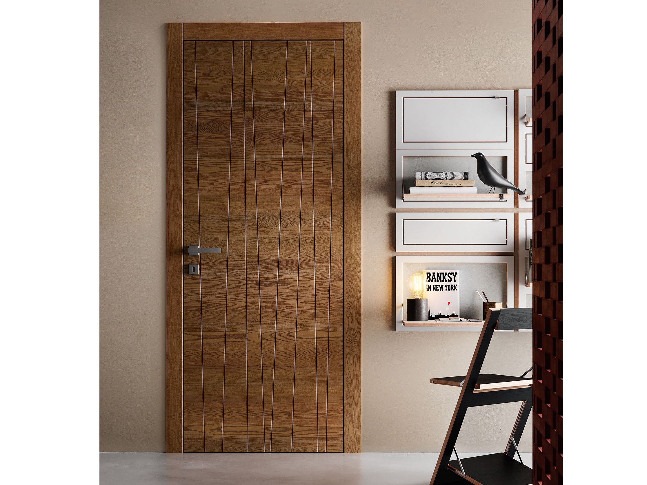 Деревянные распашные двери GAROFOLI патио ARCH-00074830 - Вид №2