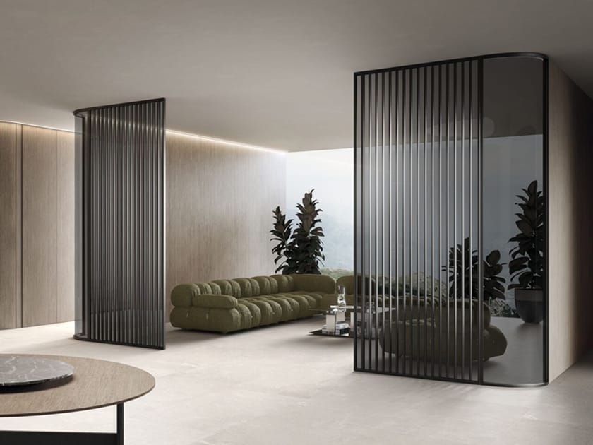 Стеклянная и алюминиевая перегородка BARAUSSE стеклянные и алюминиевые двери ARCH-00076422