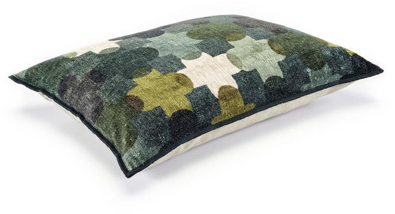 Élitis Подушка из бархата с рисунком sun-id-1472911 - Вид №8