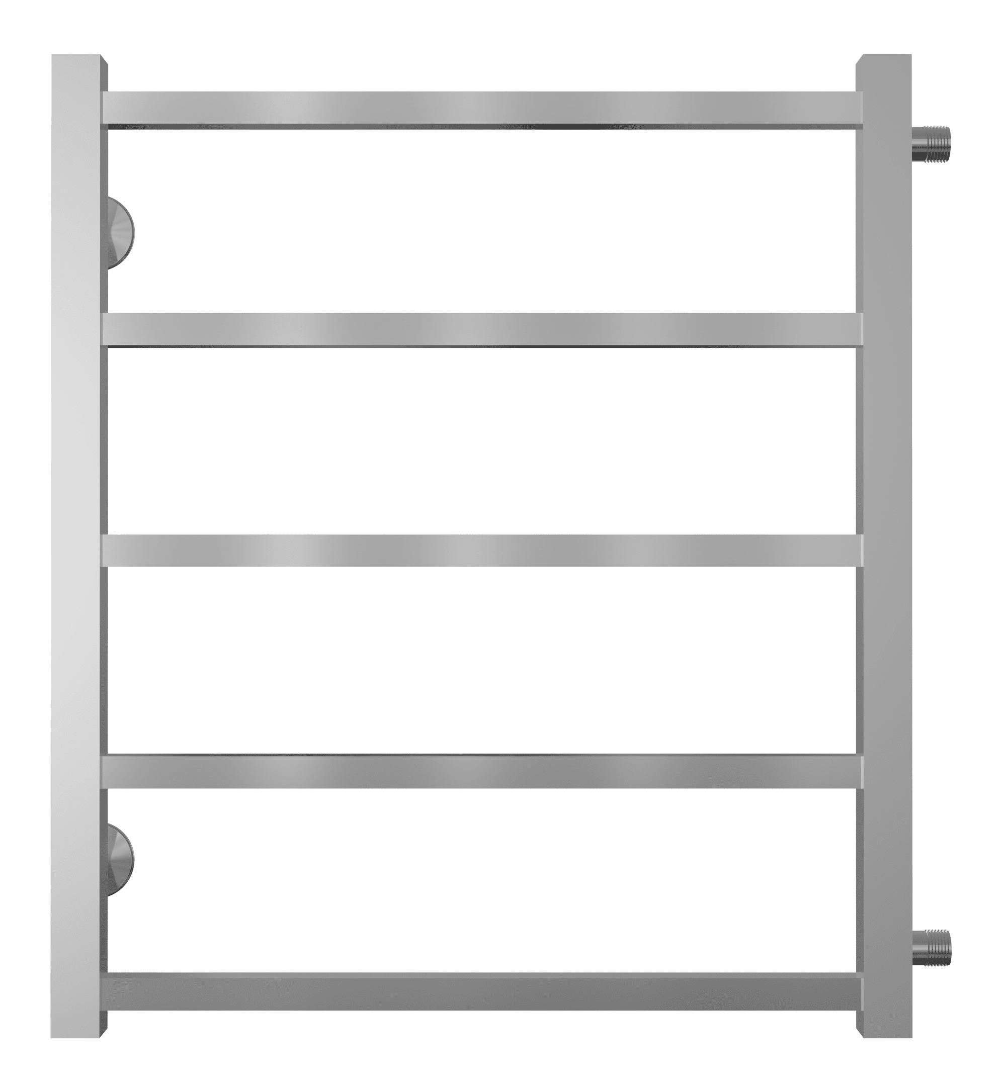 4620768886638 ЭКОНОМ Вега П5 500х606 б/п 500 Полотенцесушитель TERMINUS Нержавеющая сталь - Вид №1