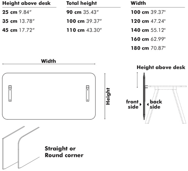 BuzziSpace Войлочная перегородка sun-id-1446528 - Вид №5