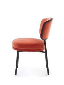 Тканевый стул без подлокотников