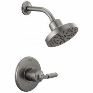 T14248-KS Накладка для душа Monitor® 14 серии H2Okinetic® Delta Faucet Bowery Черный нержавеющий