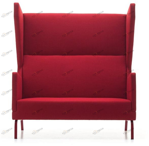 Ferrante Стул Wing из ткани с высокой спинкой Heard sun-id-1414266