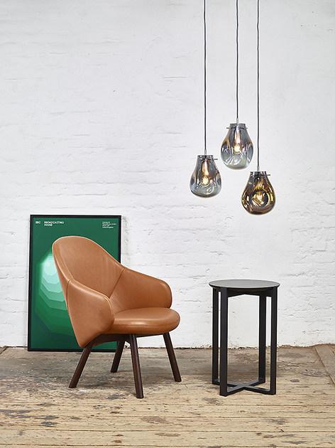 TON Кожаное кресло с подлокотниками Albu sun-id-1428325 - Вид №4