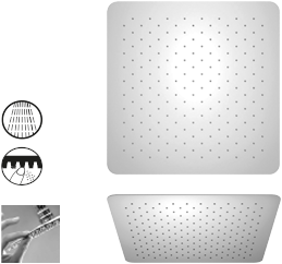 Paini - 50CR759UPQ30E рассеиватель для верхнего душа