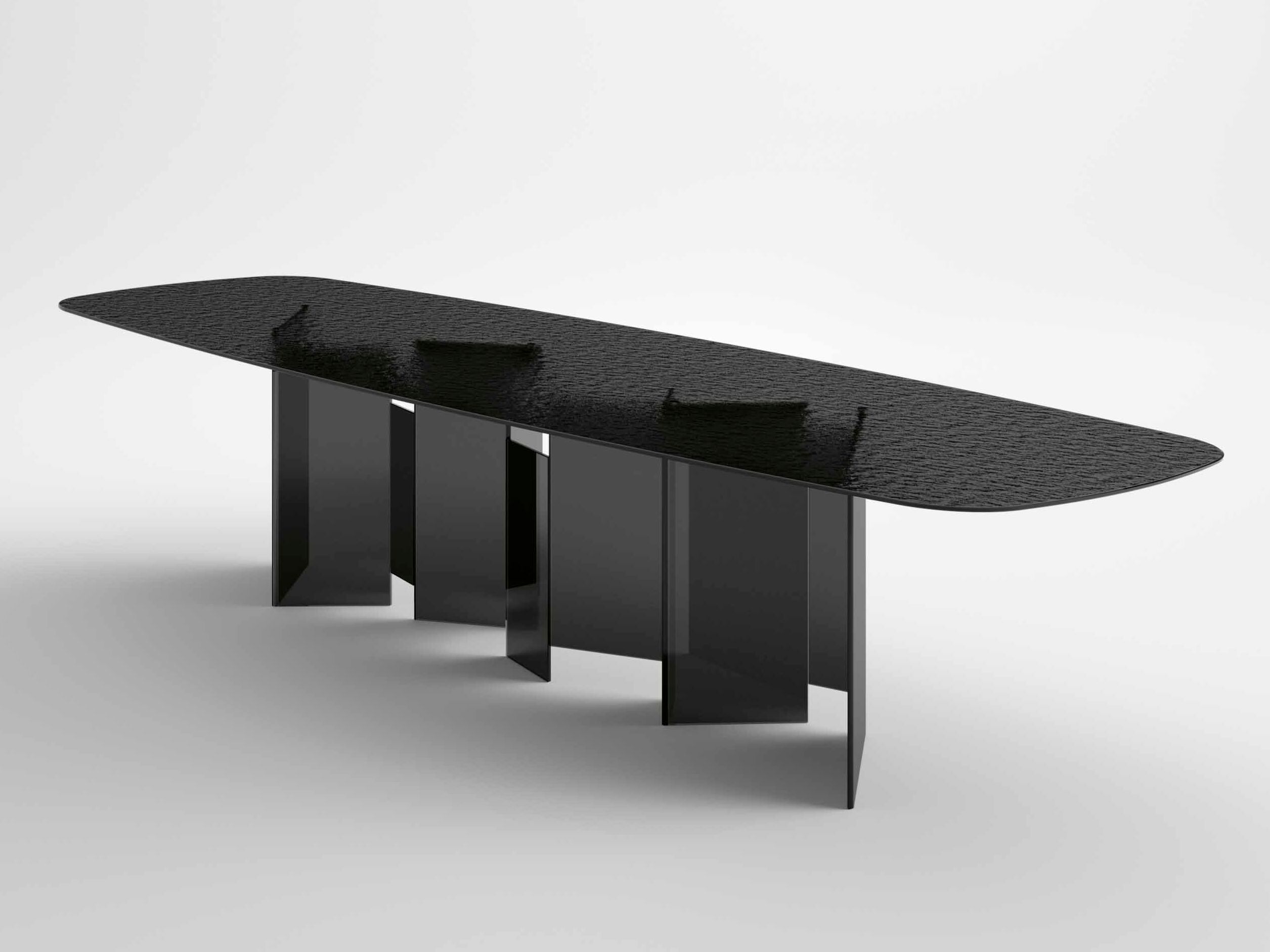 Прямоугольный обеденный стол со скошенными углами Tonelli Design ARCH-00023616