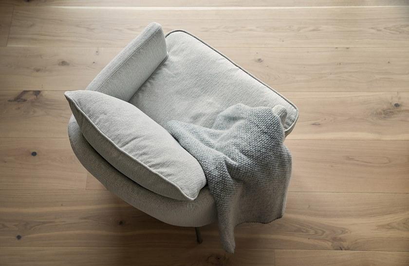 Sits Кресло с обивкой из ткани с подлокотниками Julia sun-id-1516129 - Вид №3