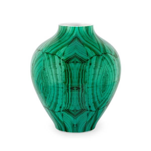 200700-70 ABHIKA ВАЗА АГАТА GREEN  - Вид №1