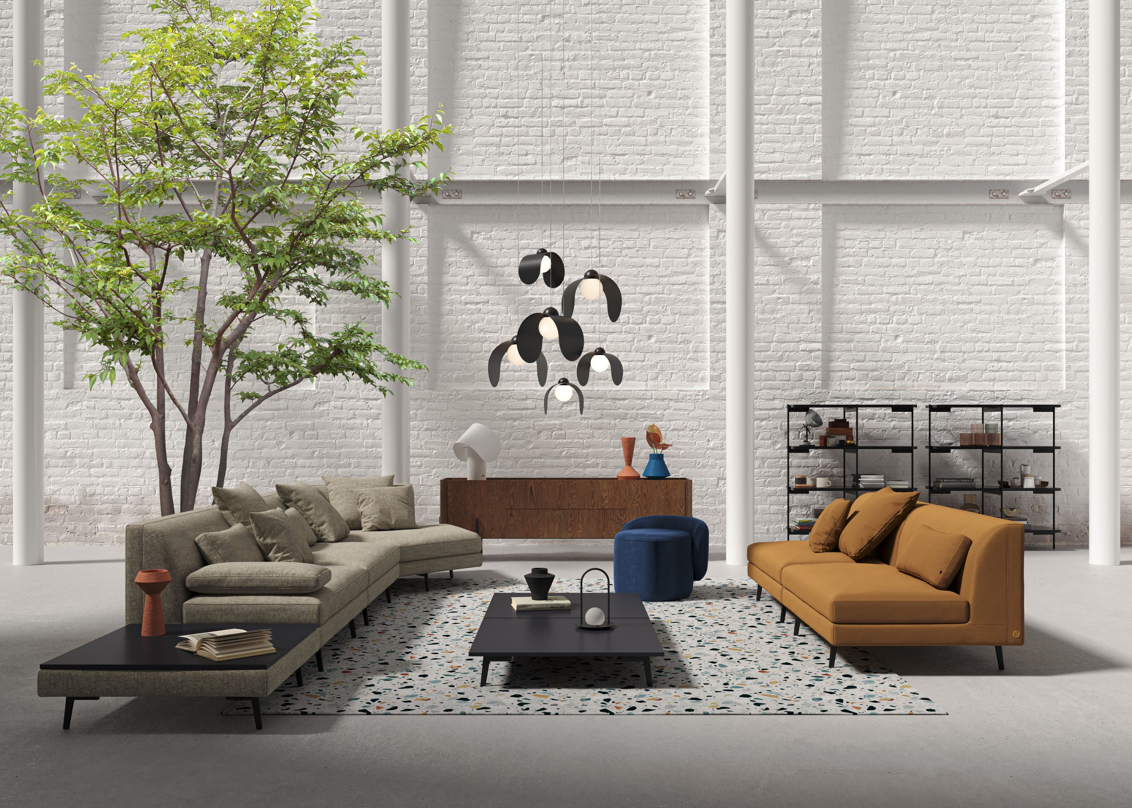 Деревянный квадратный журнальный столик для гостиной Liu Jo Living Collection Warmover ARCH-00021934 - Вид №3