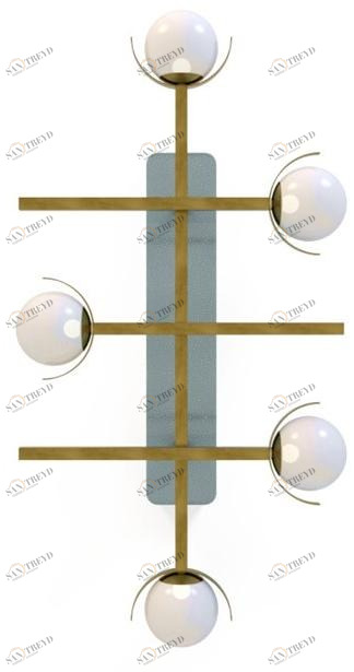 MARIONI Бра из латуни Greta 02970