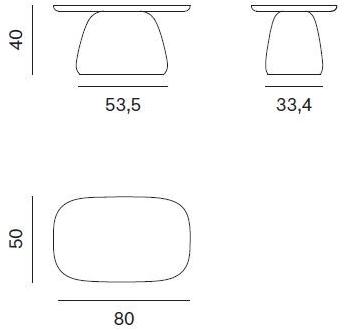 Novamobili Журнальный столик с полиуретановым лаком Details sun-id-1427346 - Вид №3