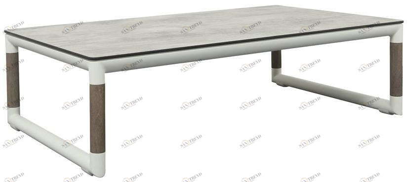 Les jardins Низкий прямоугольный журнальный столик Bastingage Ta06107