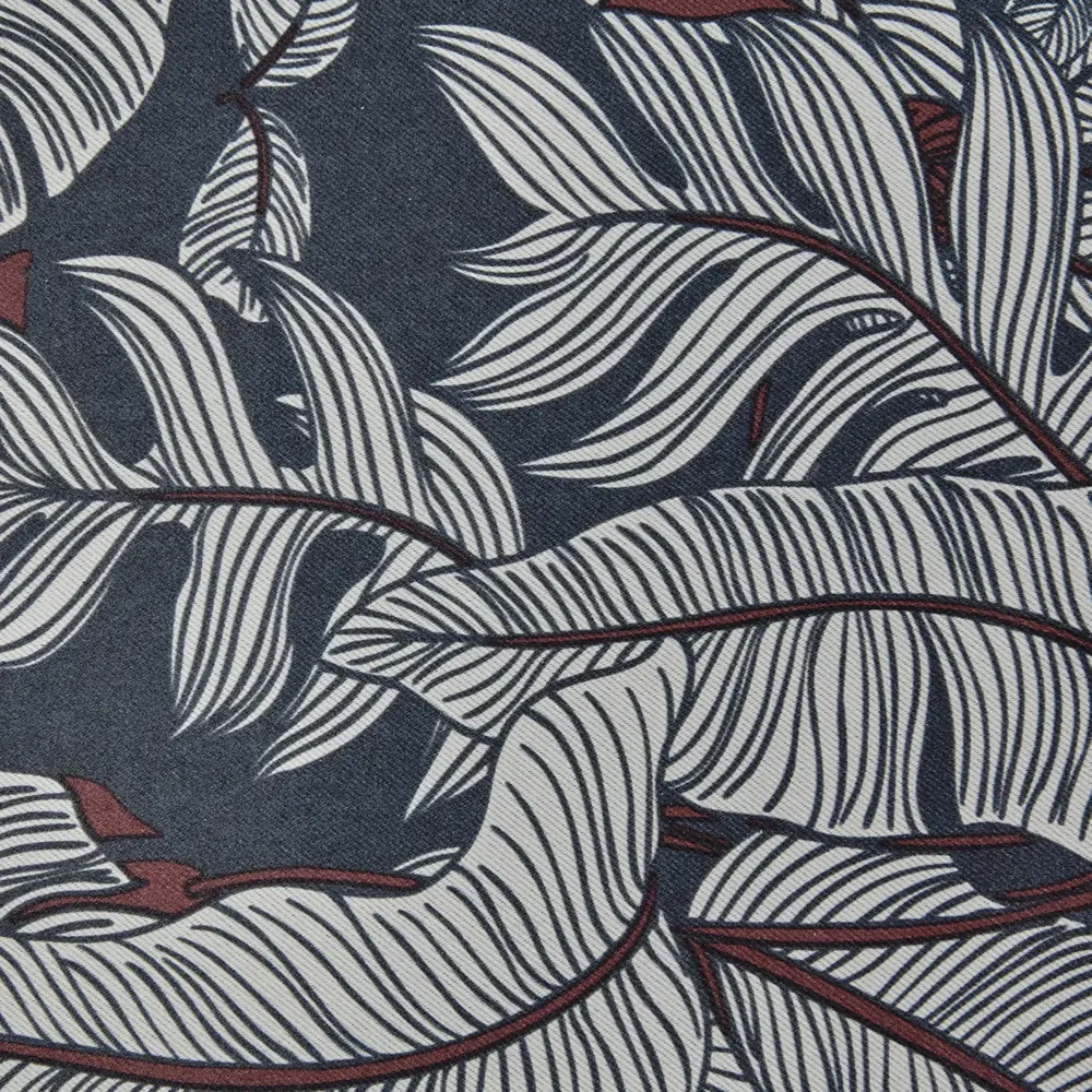 Штора на ленте Цветы 160x260 см цвет синий WITERRA STLM-2129474 - Вид №2