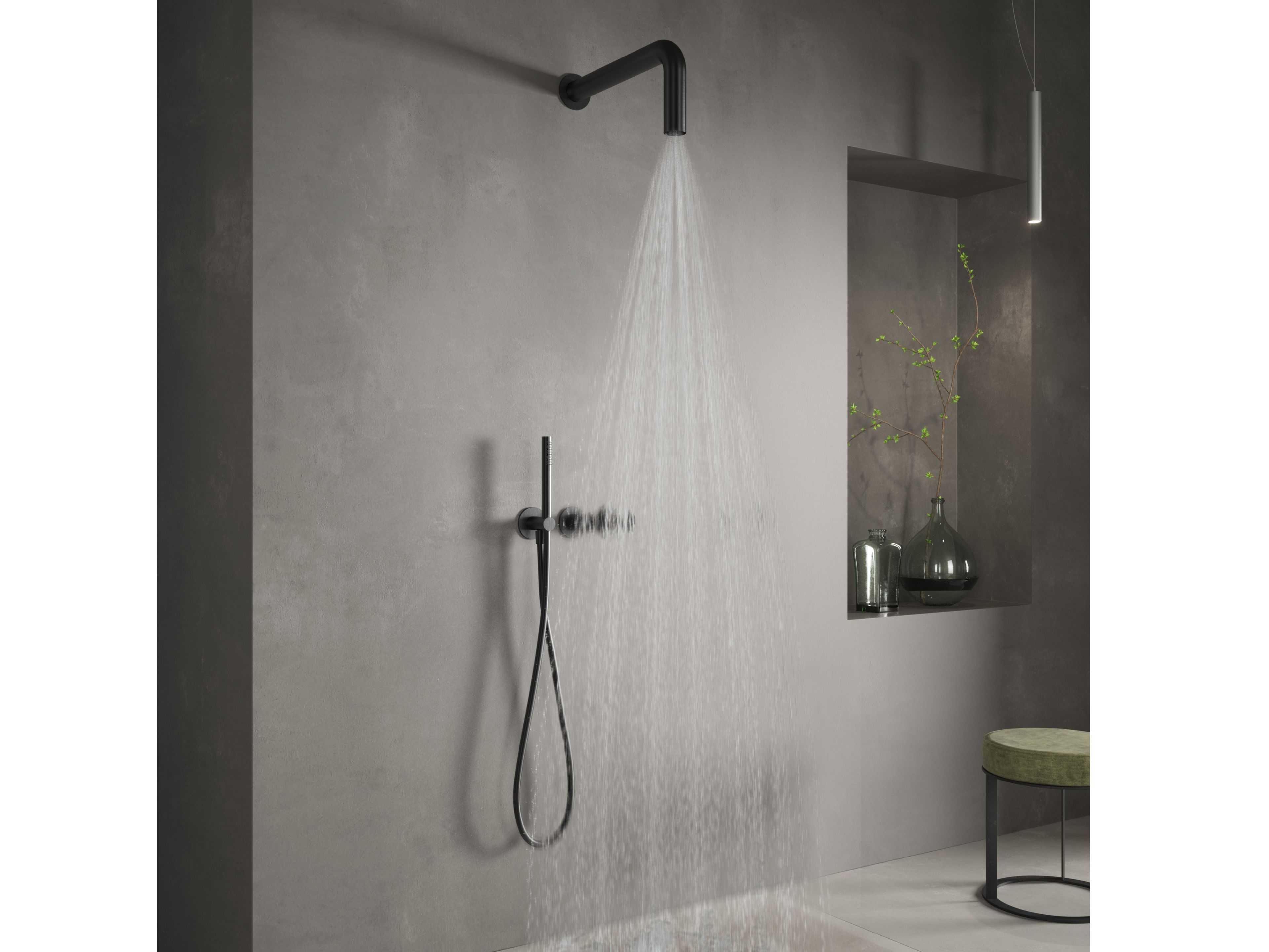 Набор для душа из нержавеющей стали Rubinetterie Treemme Watertube ARCH-00035792