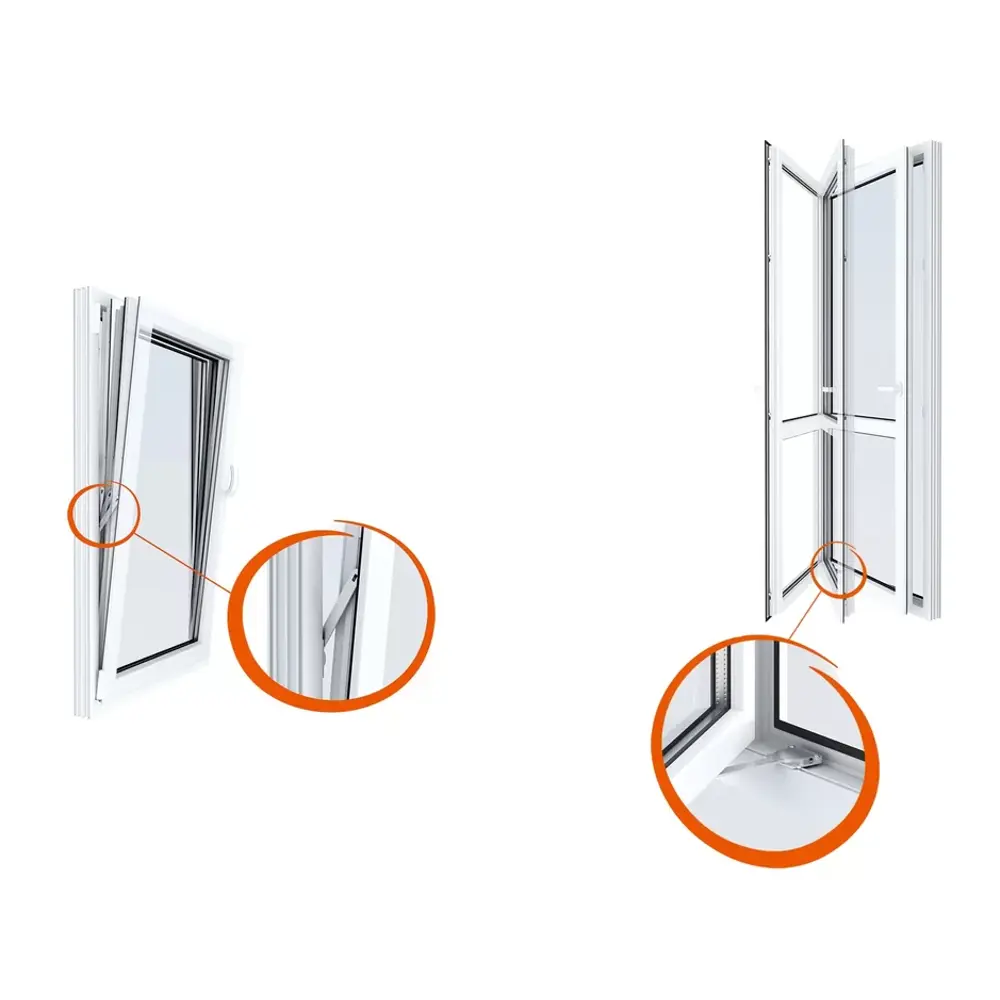 Santreyd Оконный ограничитель 185 мм для безопасного проветривания 85331419 STLM-0061695 - Вид №4