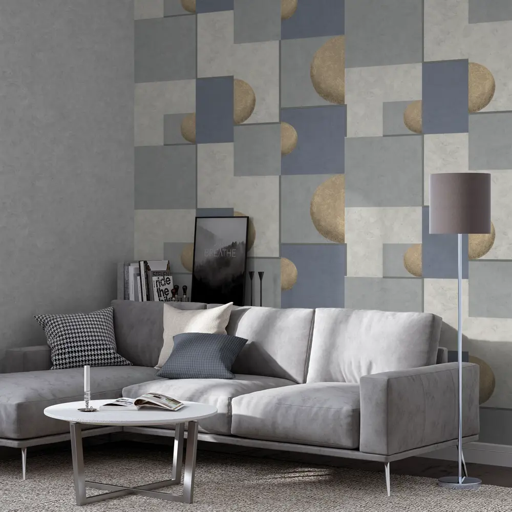 Обои флизелиновые Palitra Home Eclipse синие 1.06 м HC72080-46 STLM-2070595 - Вид №3