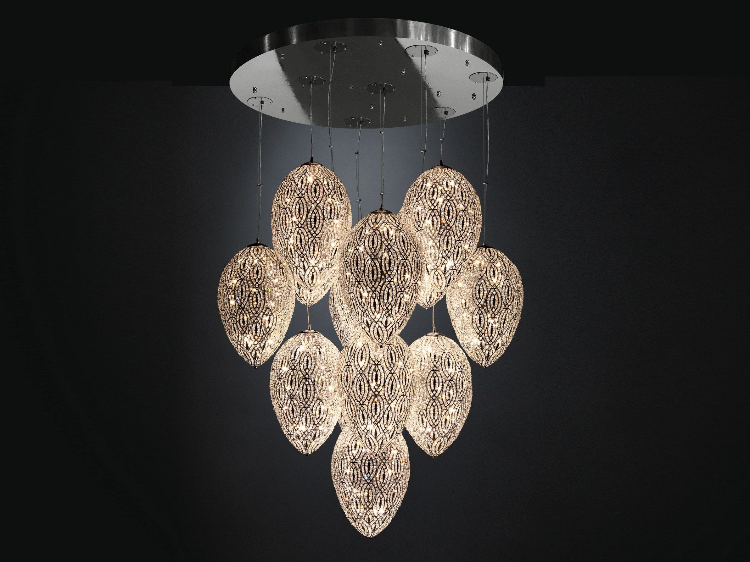 Подвесной светильник с кристаллами Vgnewtrend Arabesque ARCH-00008912