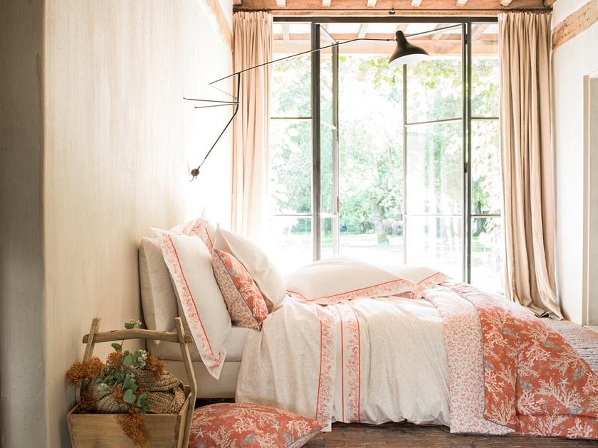 Alexandre Turpault Печатные хлопковые простыни с цветочными мотивами Zanzibar sun-id-1447116 - Вид №1