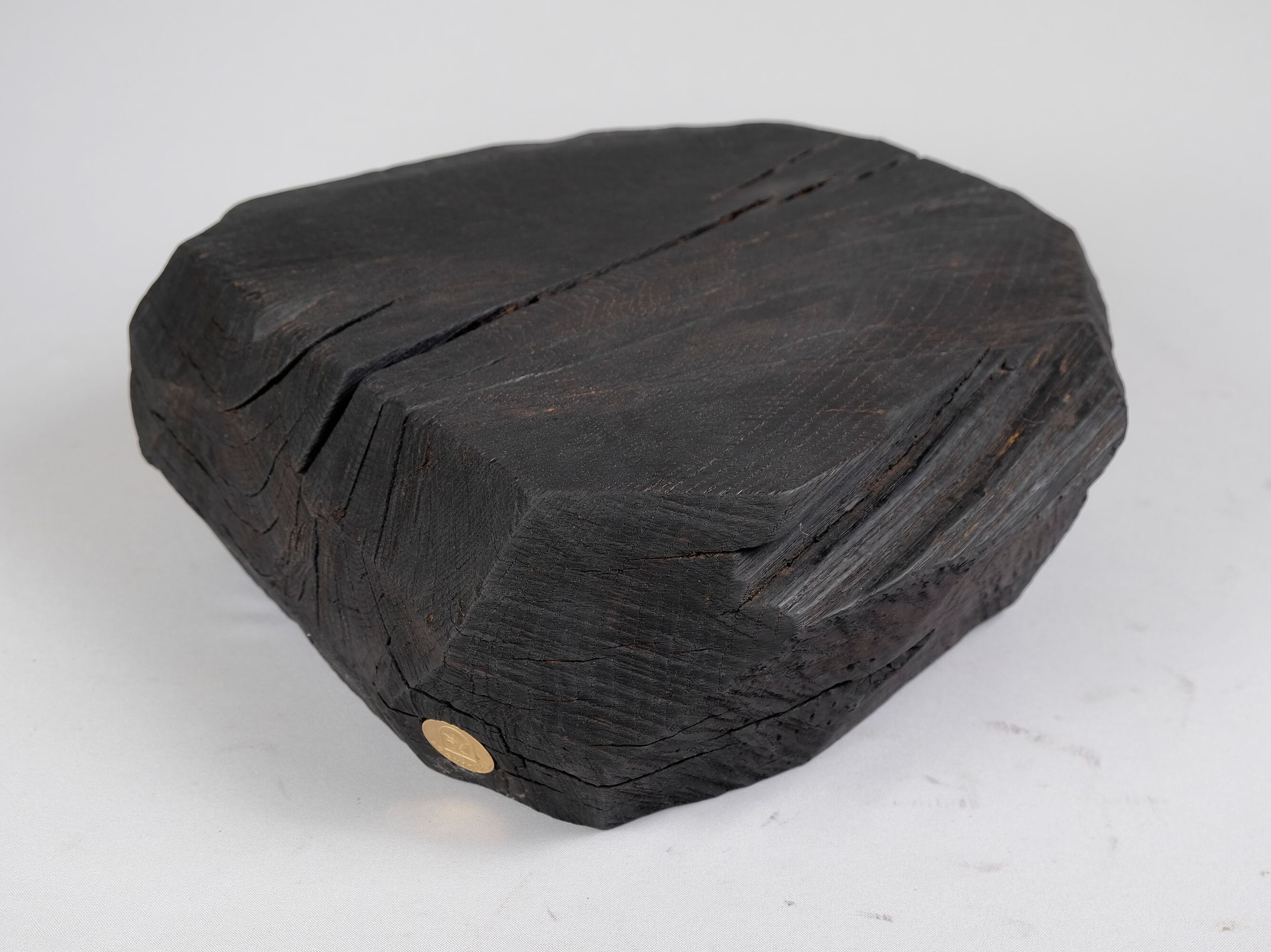 Круглый журнальный столик из дуба Logniture Jownik ARCH-00089549 - Вид №4