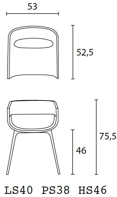 Casamania & Horm Стул из дуба, обитый тканью или кожей, с подлокотниками Maritime sun-id-1345106 - Вид №6