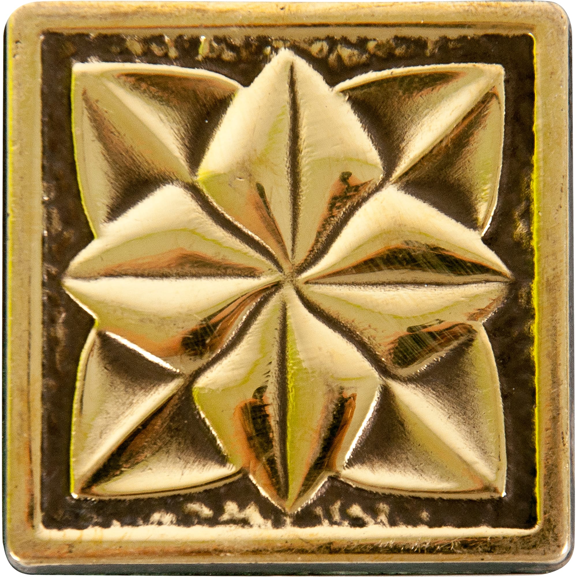 13269850 Декор Лилия 5х5 см цвет жёлтый Декор латунный Santreyd 