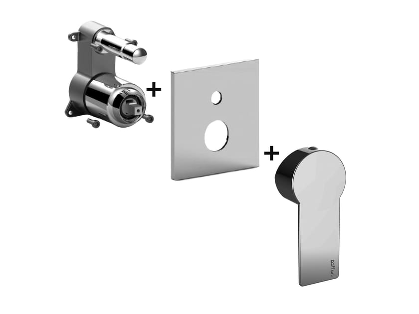 Однорычажный встраиваемый душевой набор с переключателем RUBINETTERIA PAFFONI Tango ARCH-00150706