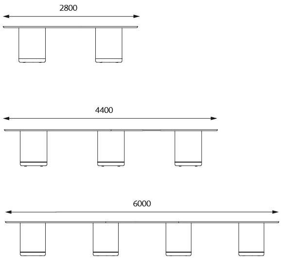 Glimakra of Sweden Звукопоглощающий овальный стол для совещаний с кабельной разводкой Woofer sun-id-1452142 - Вид №4