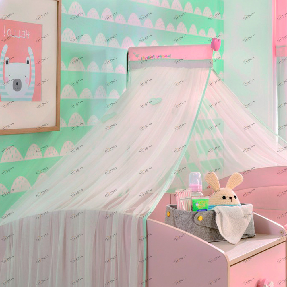 Балдахин на детскую кроватку Baby Girl CILEK BABY GIRL 00-3832086 Белый Santreyd 