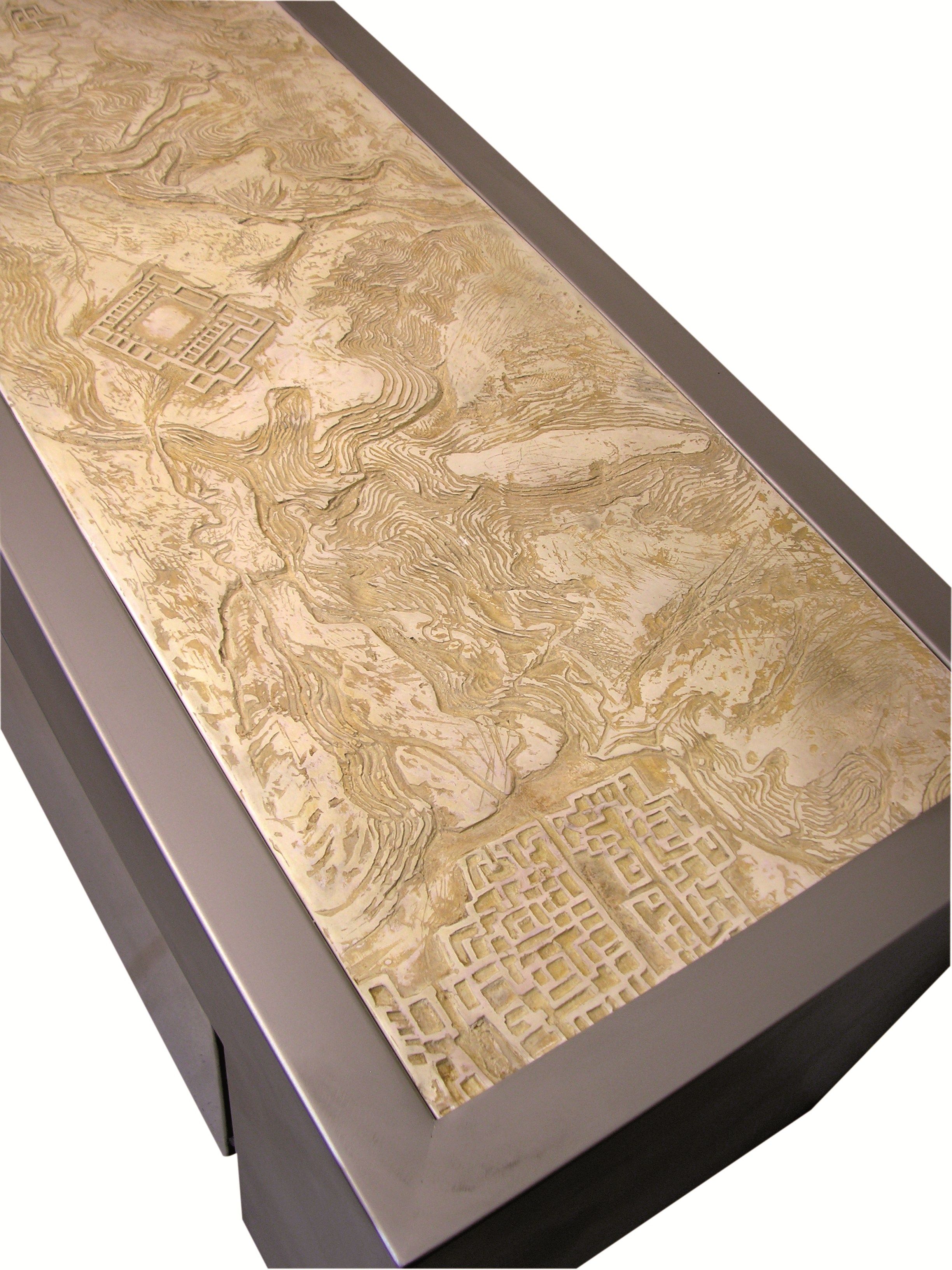 Шкаф из нержавеющей стали с распашными дверями ICI ET LÀ Бетон ARCH-00075547 - Вид №2