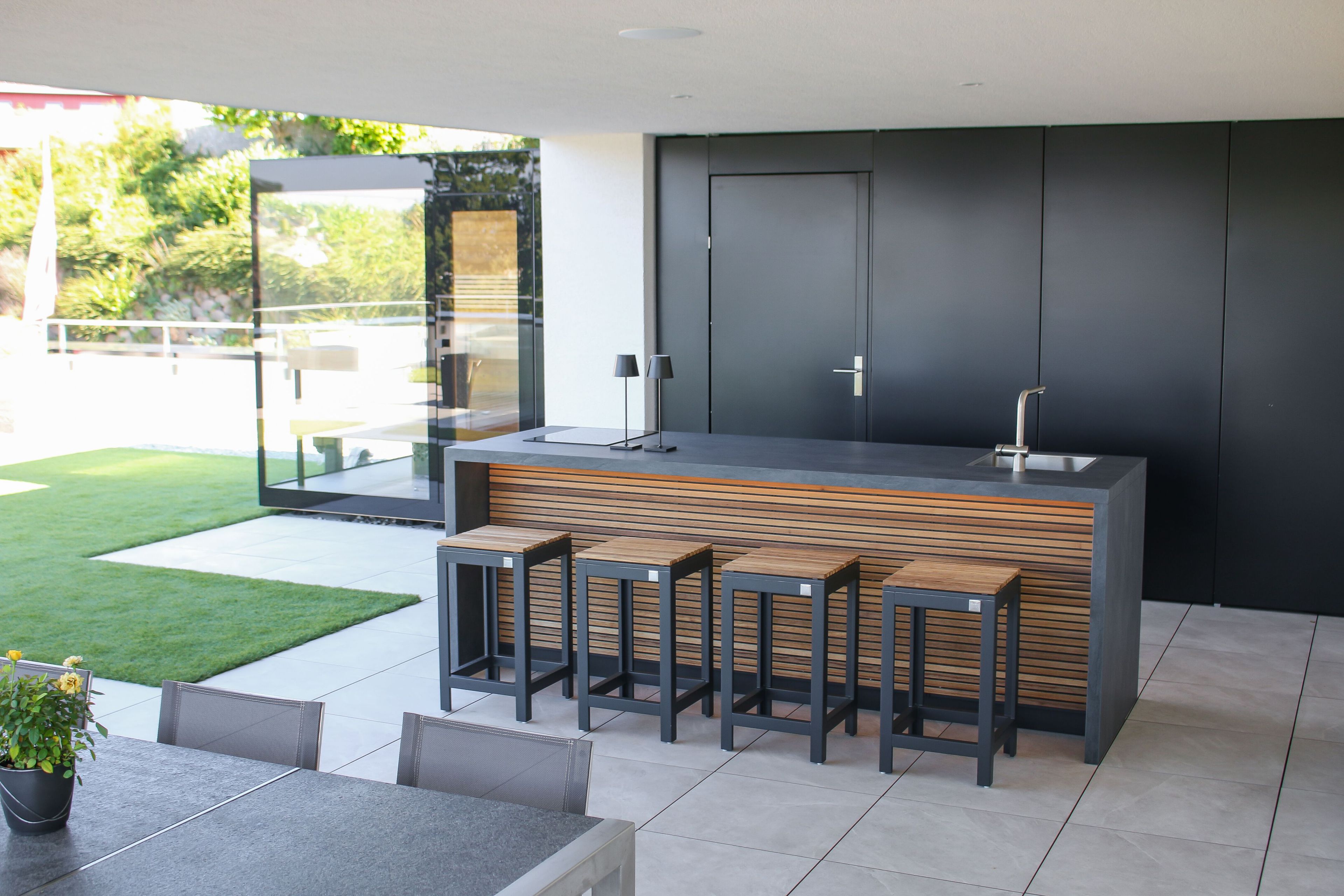 Встроенная кухня на открытом воздухе CUBIC OUTDOOR LIVING CUBIC OUTDOOR KITCHEN C1 ARCH-00149096 - Вид №2