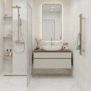 Глазурованный керамогранит LB Ceramics Зимний дворец 60x120 см 1.44 м² матовый цвет светло-бежевый