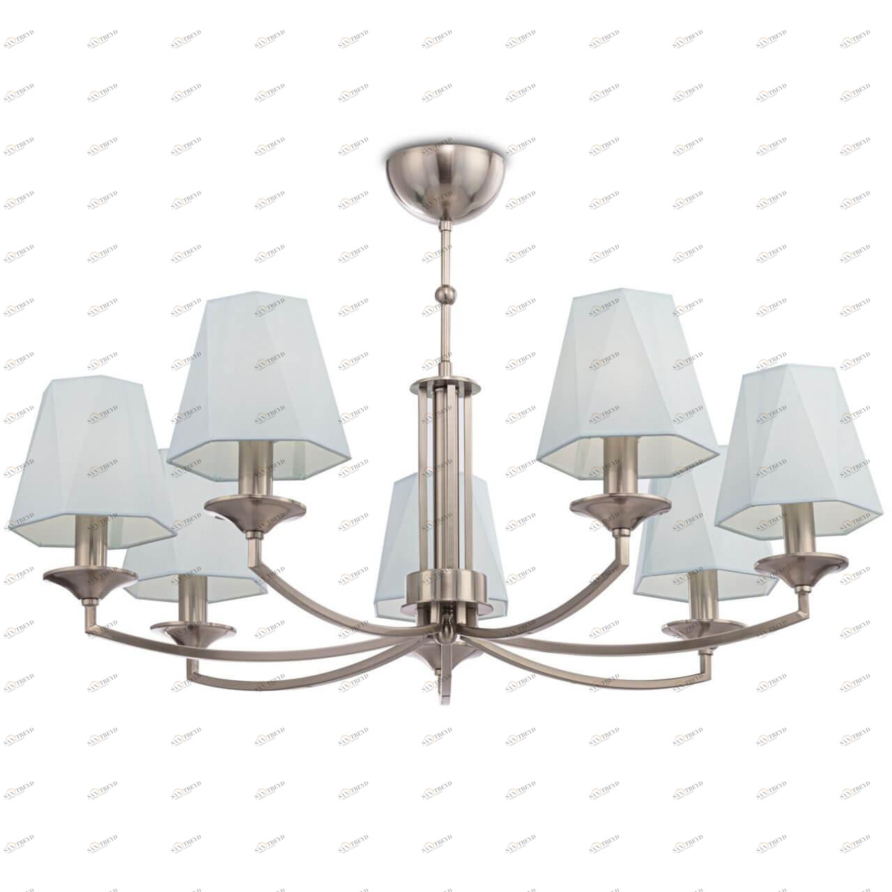 Потолочная люстра Freya Faina FR5086PL-07N FREYA ДИЗАЙНЕРСКИЕ, FAINA 00-3888708 Голубой 