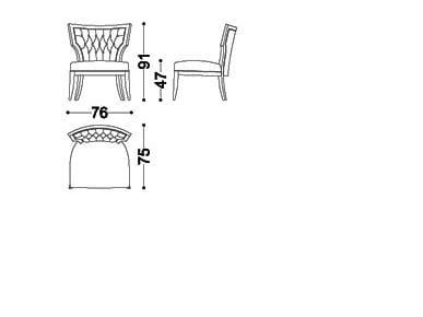 Кожаное кресло capitonné OPERA CONTEMPORARY Клеопатра ARCH-00097423 - Вид №3