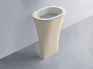 AMLA65-PM+AMPILO-BR+AMCOLO-LN Раковина Amedeo Ovale отдельностоящая cielo Enjoy + Amedeo