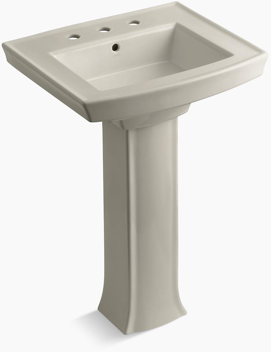KOHLER Раковина Archer Pedestal 8 шт. K-2359-8-G9 