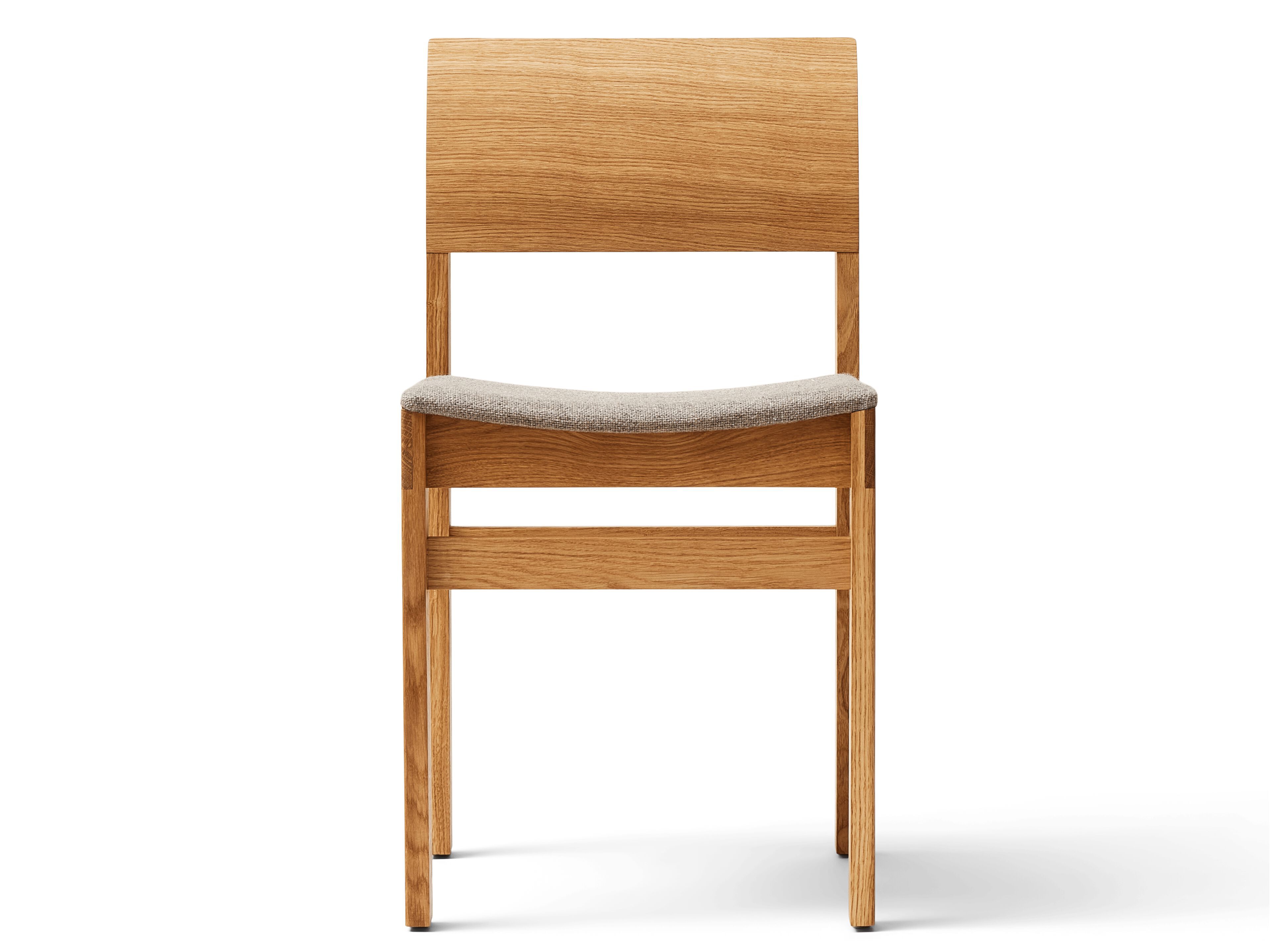 Дубовое кресло с мягкой спинкой и открытой спинкой Form & Refine Sonder ARCH-00033768 - Вид №1