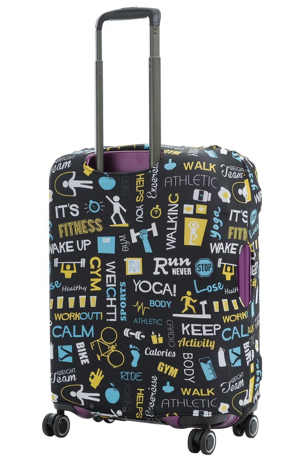 EBH674-M Чехол для чемодана средний EBH674 M Activities Eberhart  - Вид №1