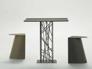 da a Квадратный металлический стол Deframe