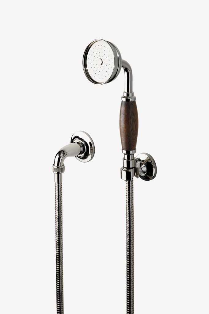 EAHS15 Ручной душ Easton Classic на крючке с дубовой ручкой Waterworks 