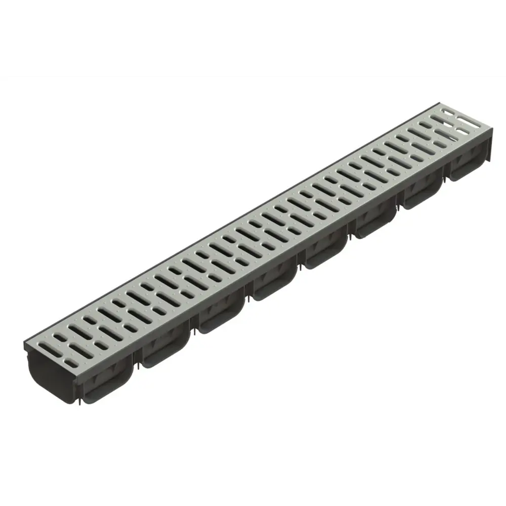 Лоток Standartpark Spark 2 пластиковый 1000x125x70 мм со стальной решеткой STLM-2020804
