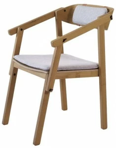 Askia Стул из дуба со встроенной подушкой Atelier 1.c09.ok