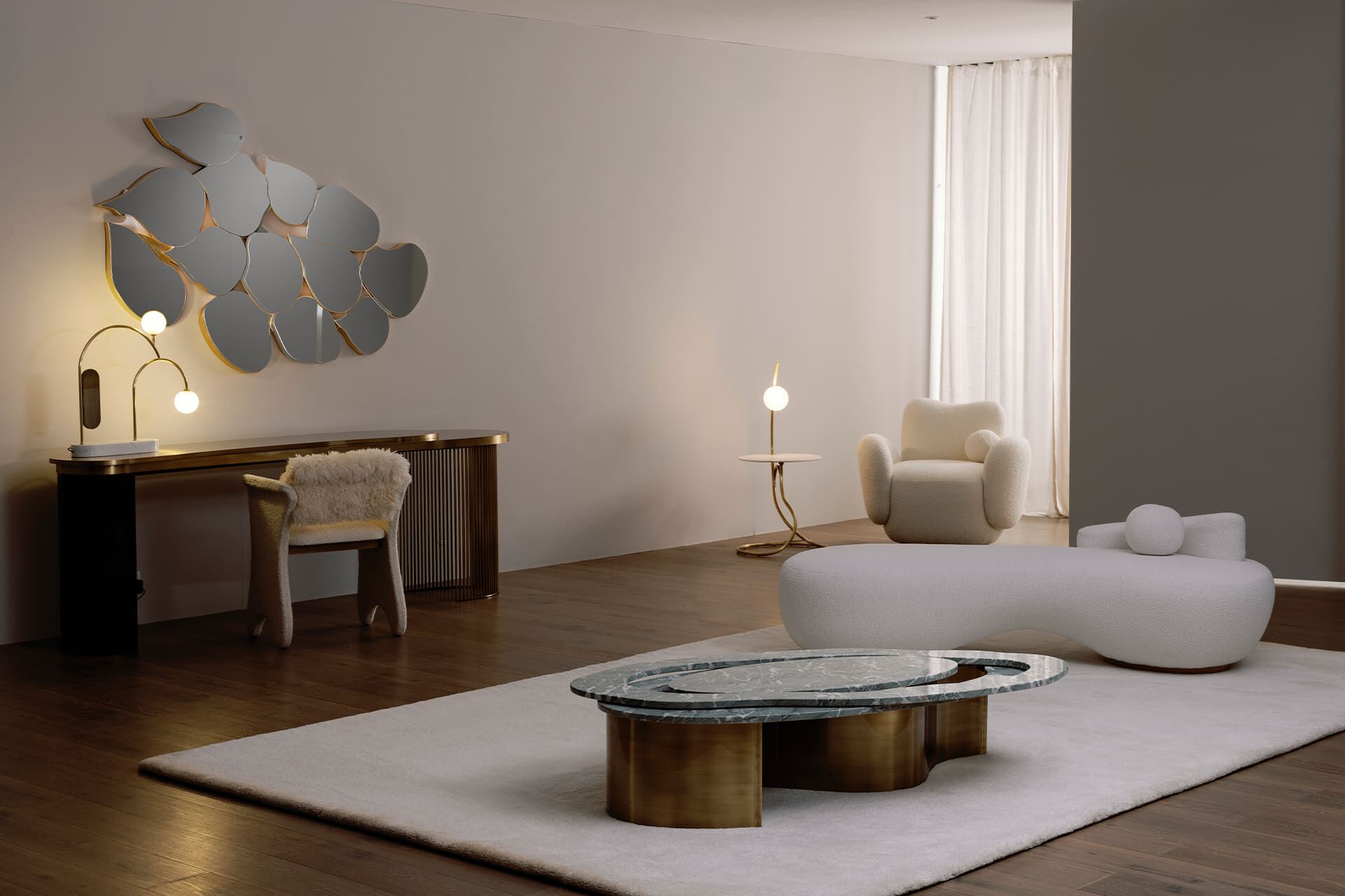 Мягкая ткань Dormeuse Greenapple Conchula ARCH-00030852 - Вид №5