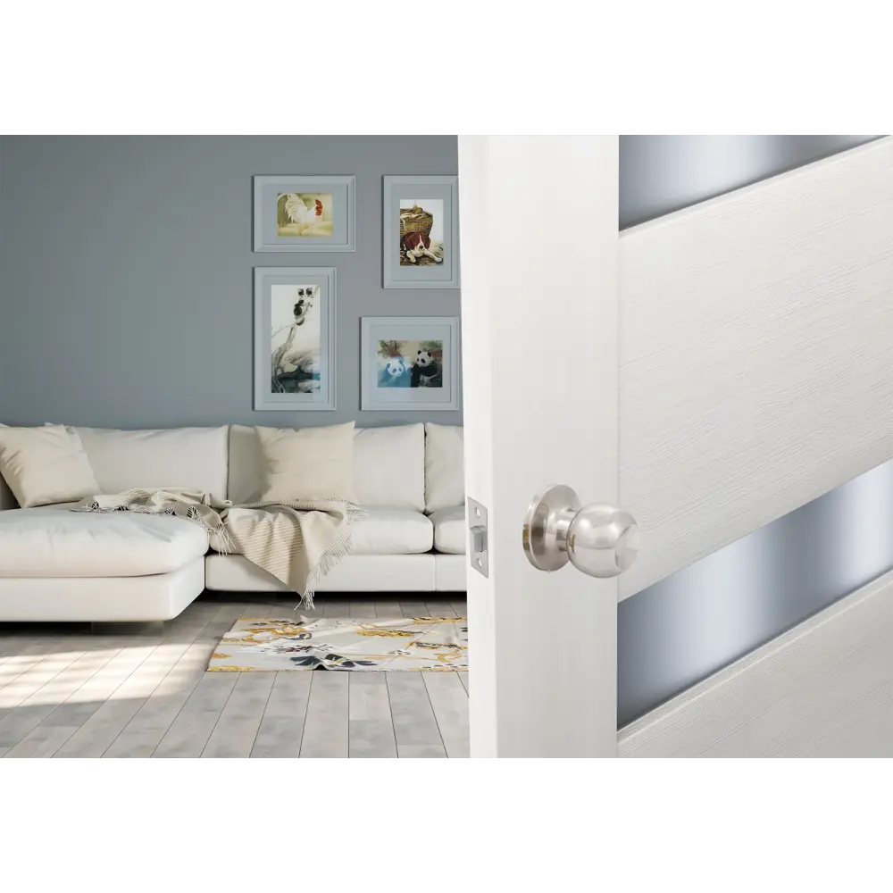 Santreyd Ручка-кноб для межкомнатных дверей с хромированным покрытием 89347014 STLM-1537290 - Вид №6