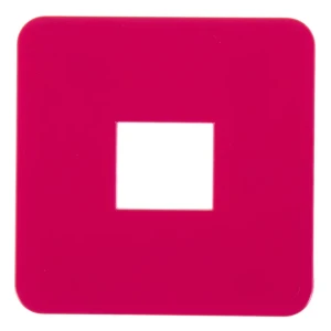 Накладка для розетки Lexman Cosy RJ11-12-45, цвет фуксия