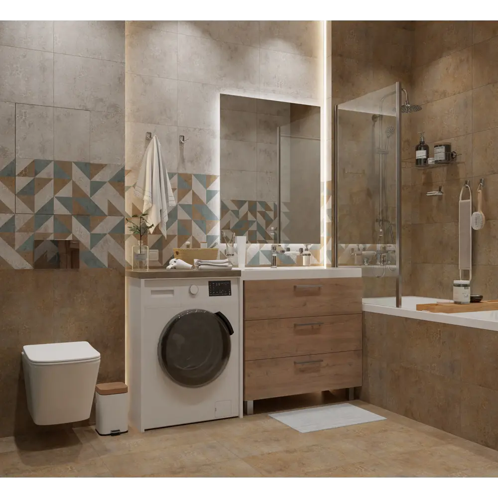 Керамин Айрон: настенная плитка для стильного интерьера 88700680 STLM-0948449 - Вид №5