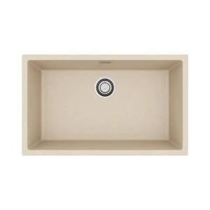 91662506 Мойка для кухни врезная Alveus 1150060 75x45 см глубина чаши 19.8 см искусственный камень цвет песочный STLM-1535397