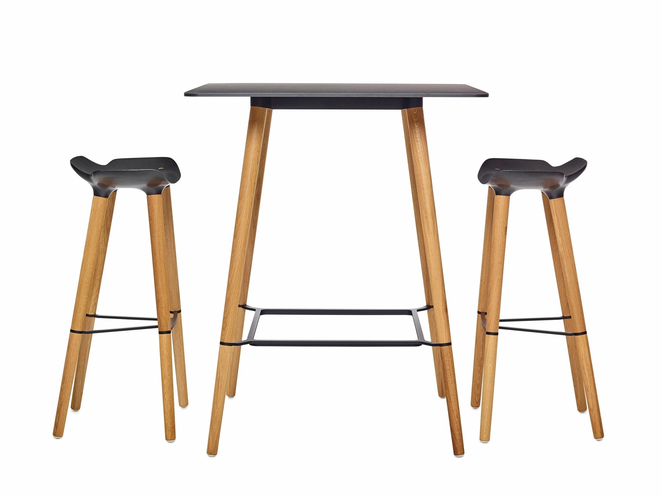 Высокий стул из дерева и полипропилена Quinze & Milan Pilot ARCH-00042201 - Вид №8