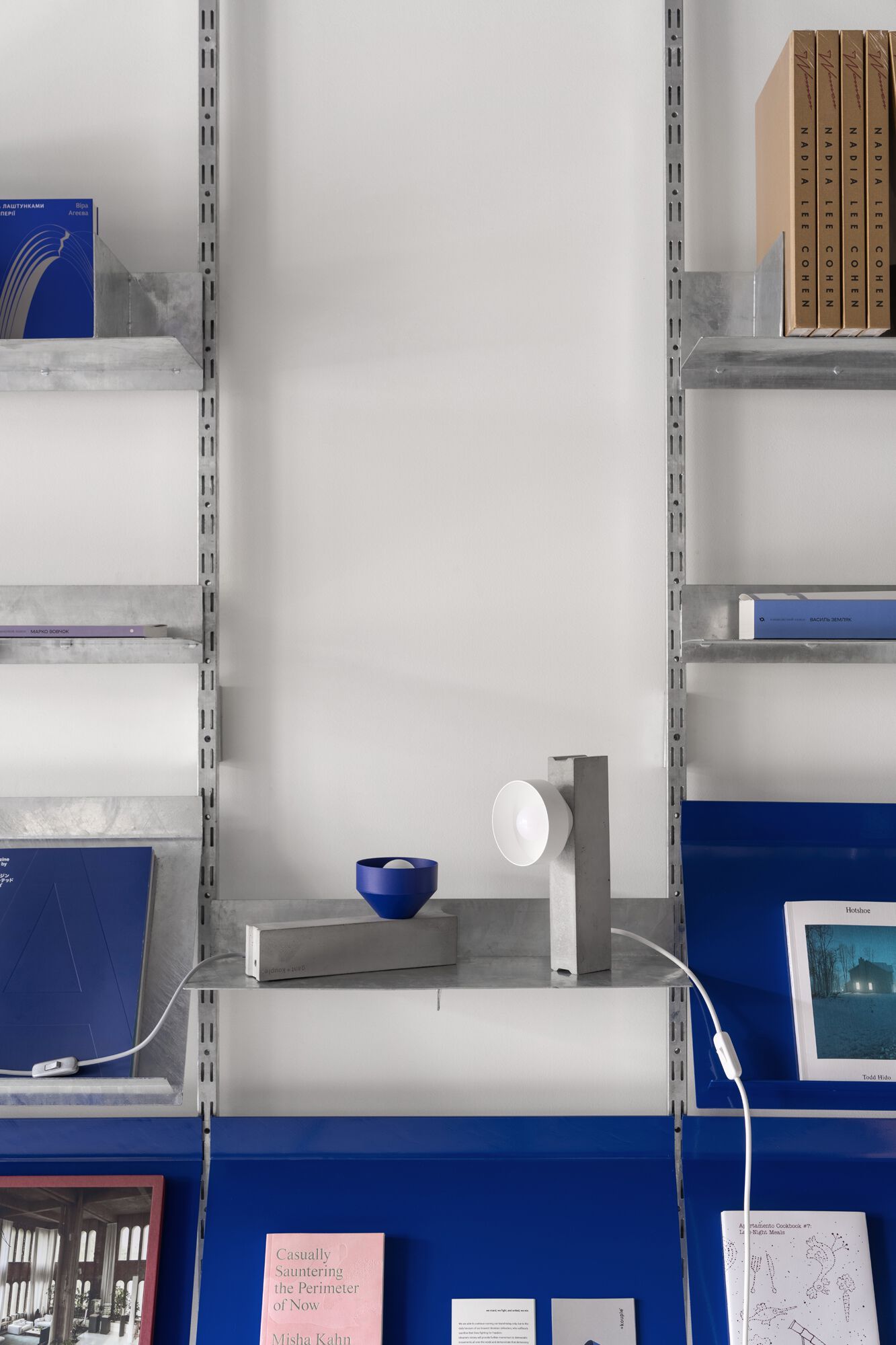 Настенный / настольный светильник из стали с порошковым покрытием и цемента +kouple блок ARCH-00141549 - Вид №16